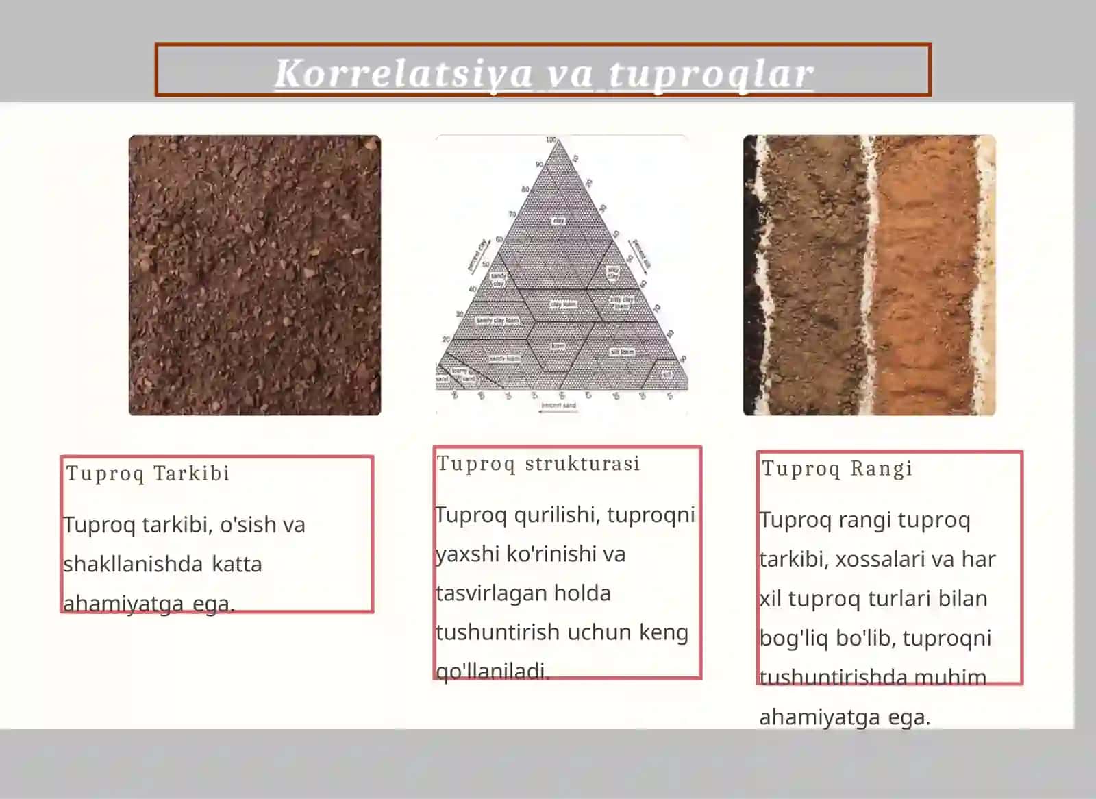 Tuproqshunoslik 3-kurs Umurova Intizorning Yer kadastri va tuproq bonitirovkasi 3