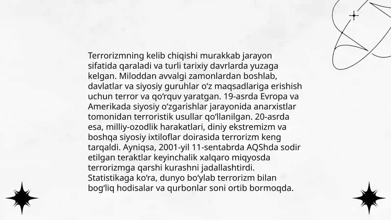 Terrorizm va uning oqibatlari 3