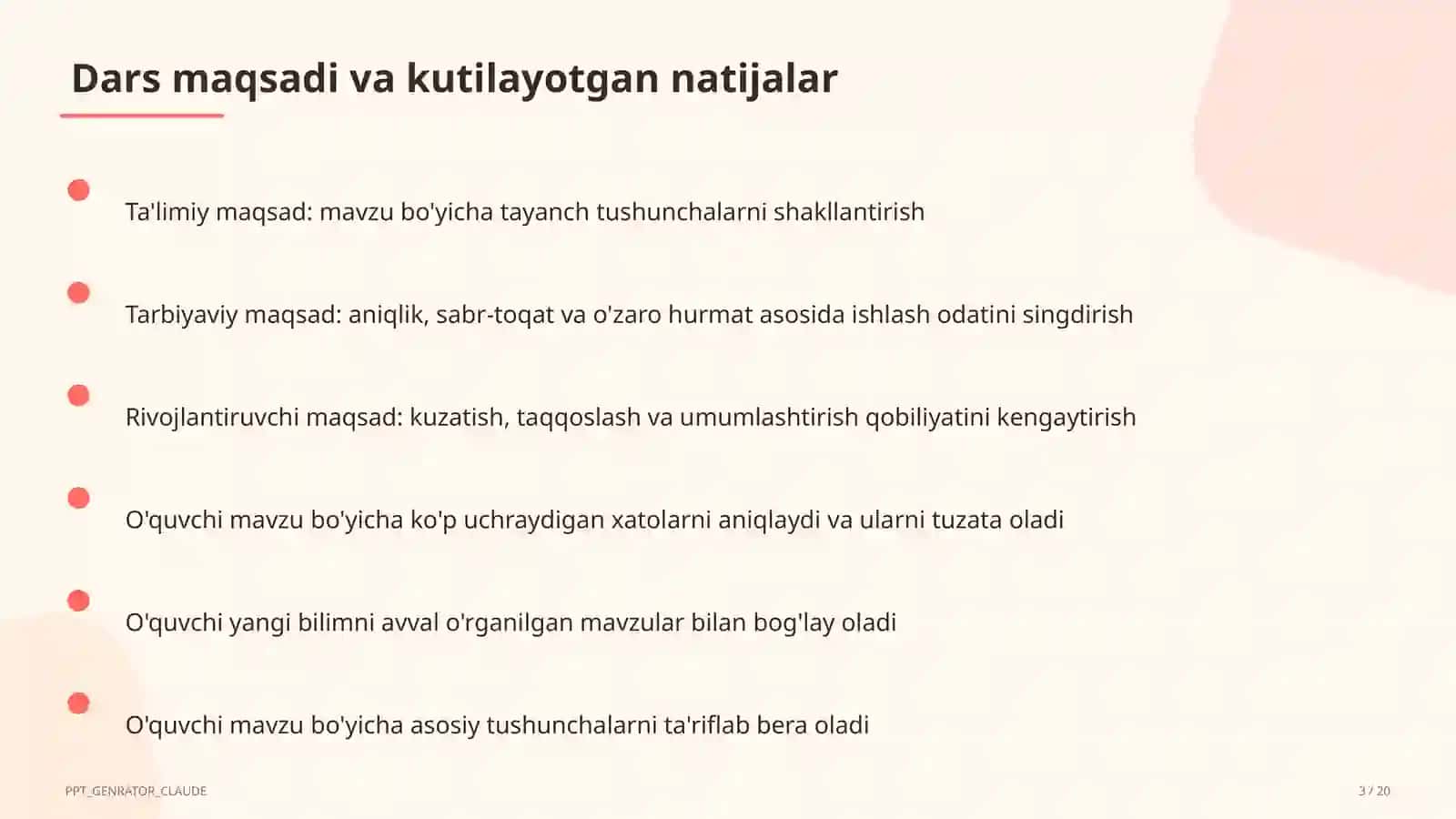 Ko'pburchaklar va parallelogramm (8-sinf) 3