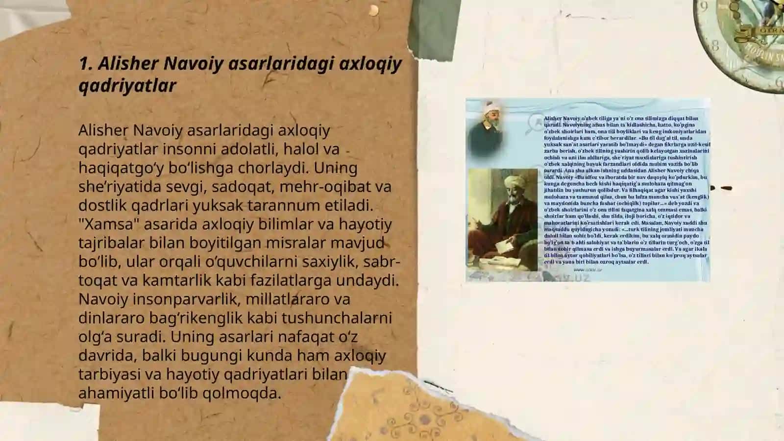 Alisher Navoiy asarlarining bolalar tarbiyasida oʻrni 3