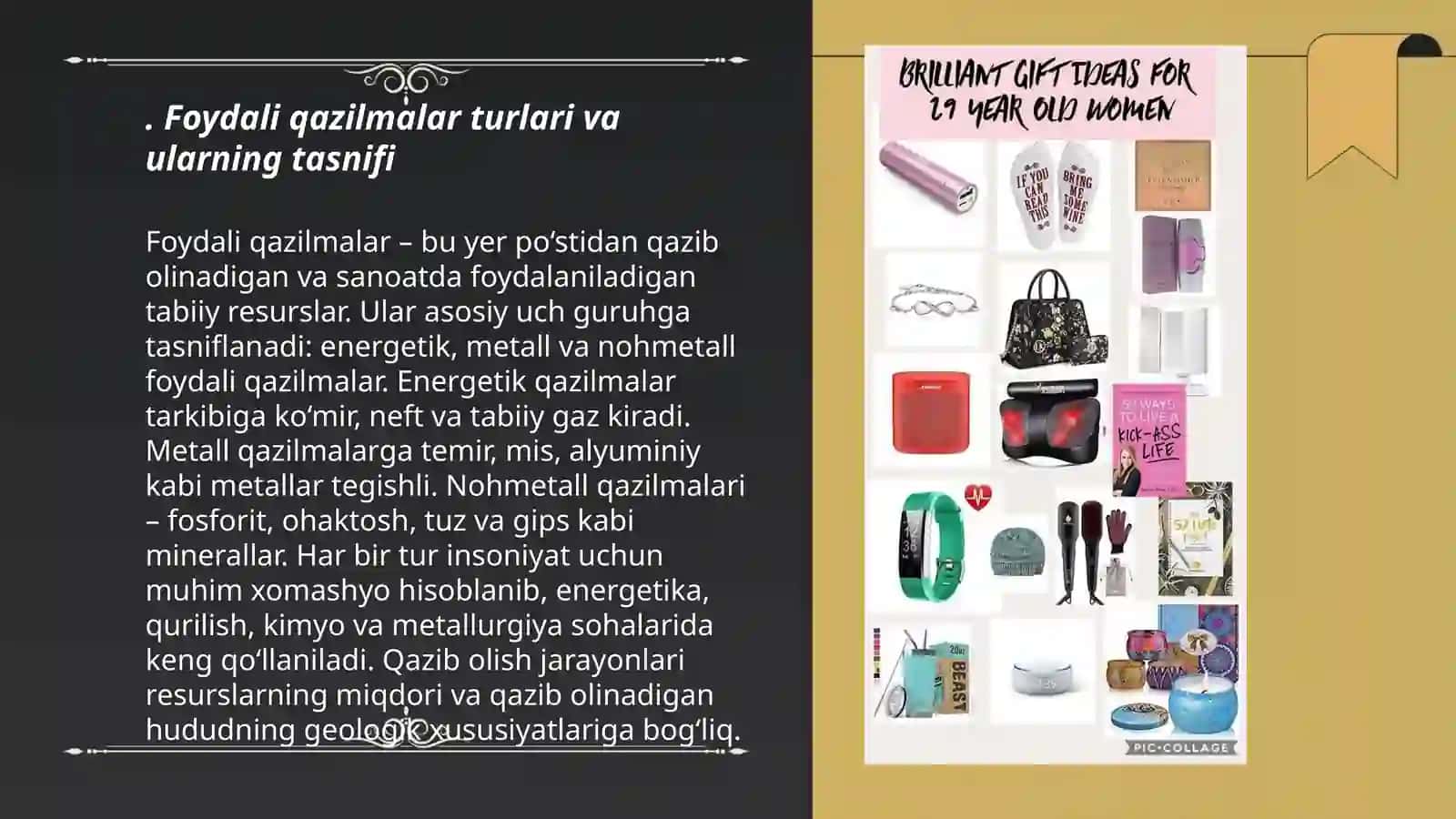 Foydali qazilmalar haqida o'rganish va ularning kolleksiyasini tayyorlash 3