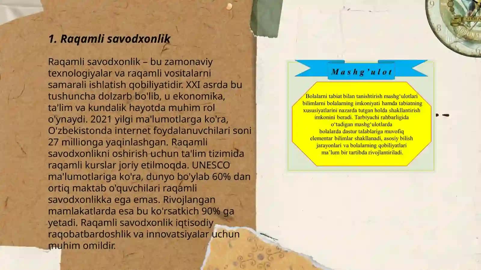 Raqamli olam, undan toʻgʻri foydalanish va himoyalanish 3