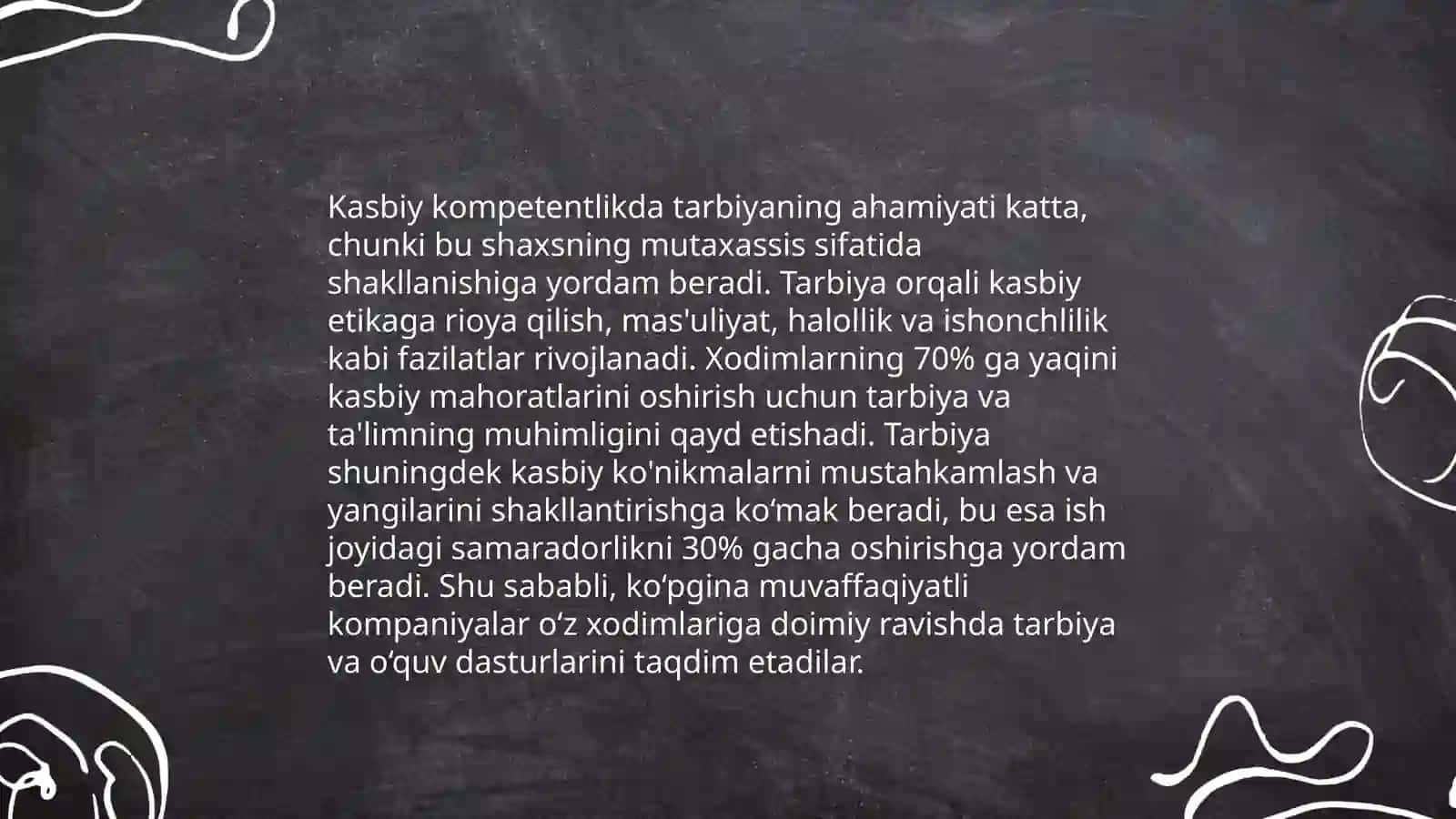 Kasbiy kompetentlik fanining mazmuni 3