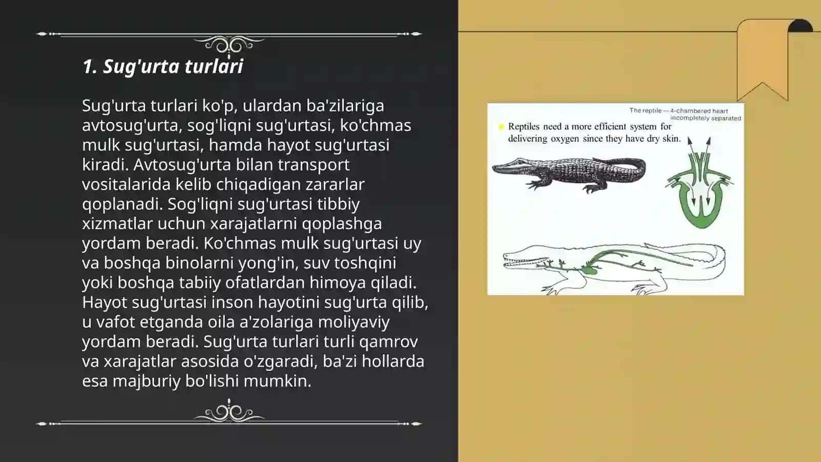 Sudralib yuruvchilarning sistematikasi 3