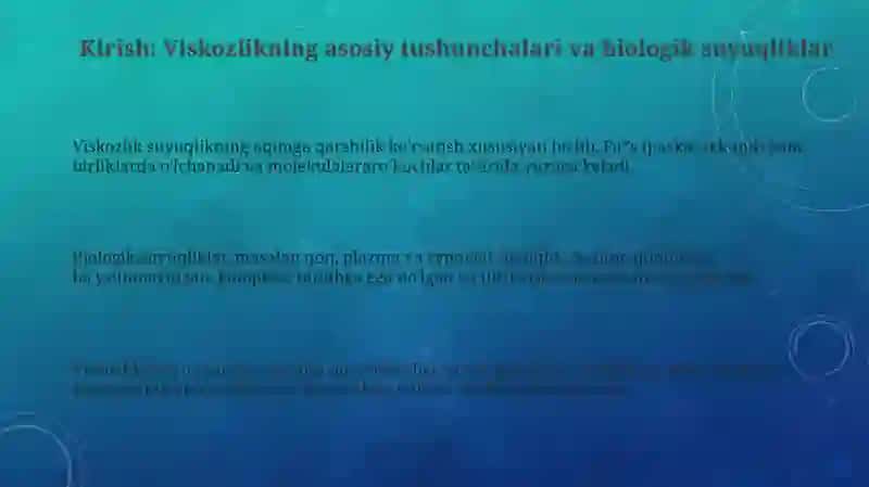Biologik suyuqliklarning qovushqonligini aniqlash usullarini urganish 3
