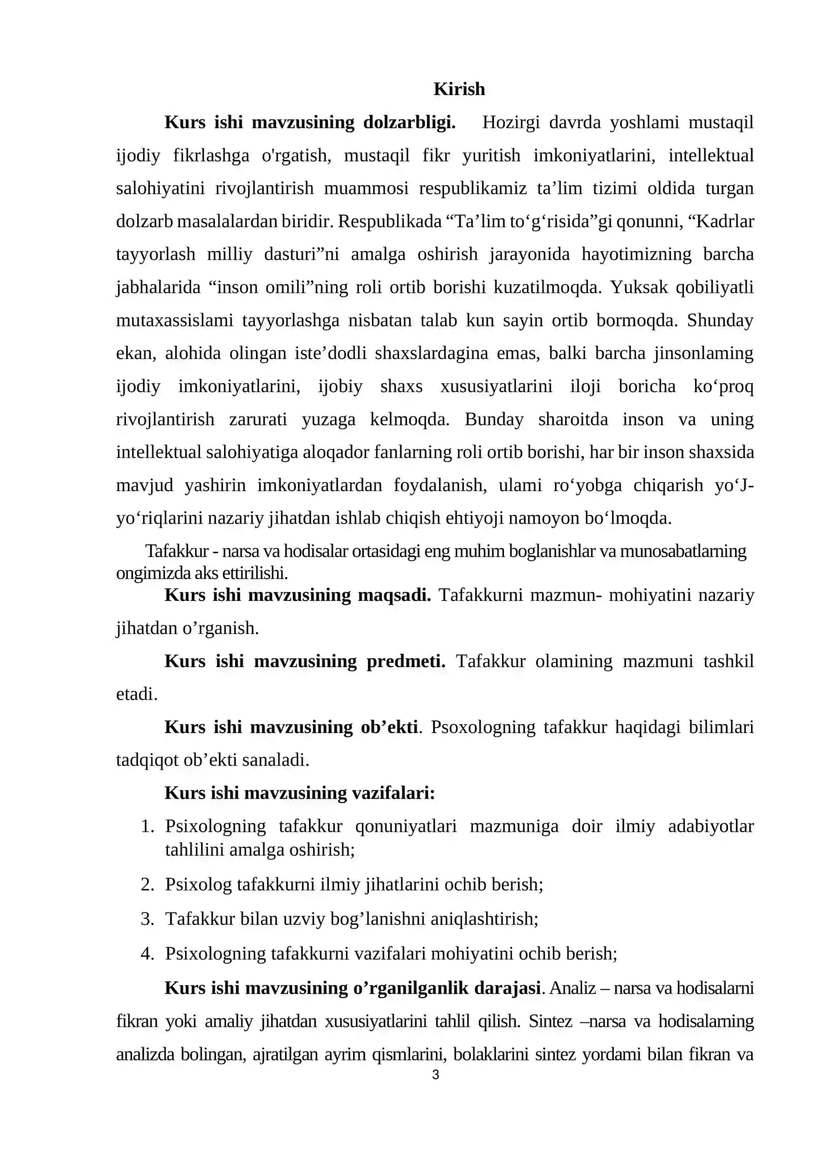 Tafakur haqida umumiy tasavvur 3