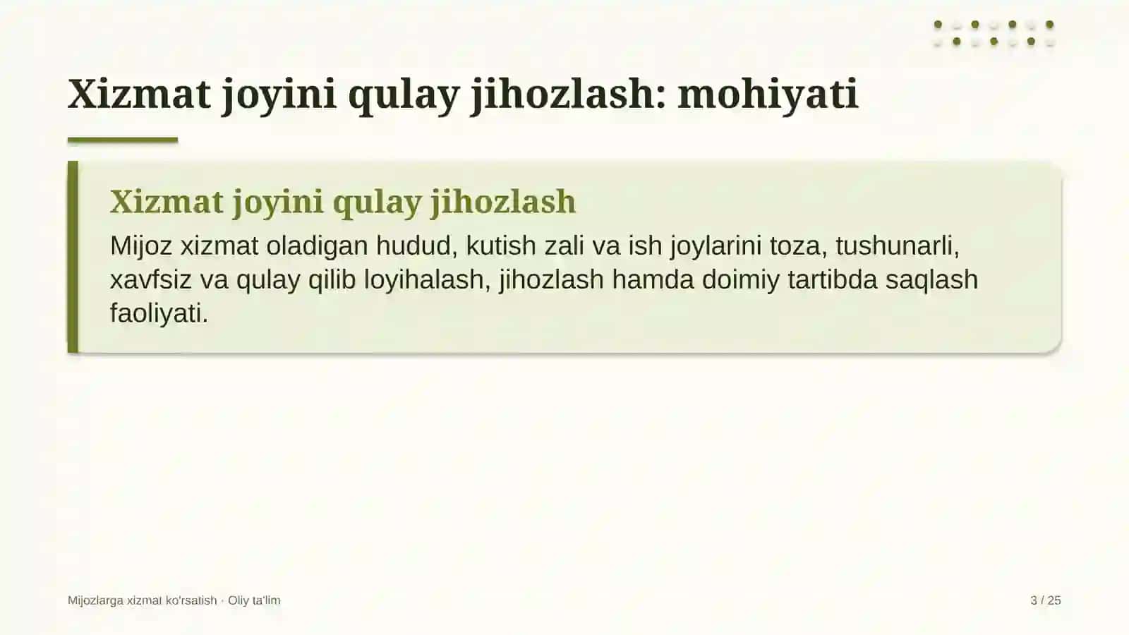 teatrlarda xizmat ko'rsatish joyini mijozlarga qulay jihozlash 4876 3