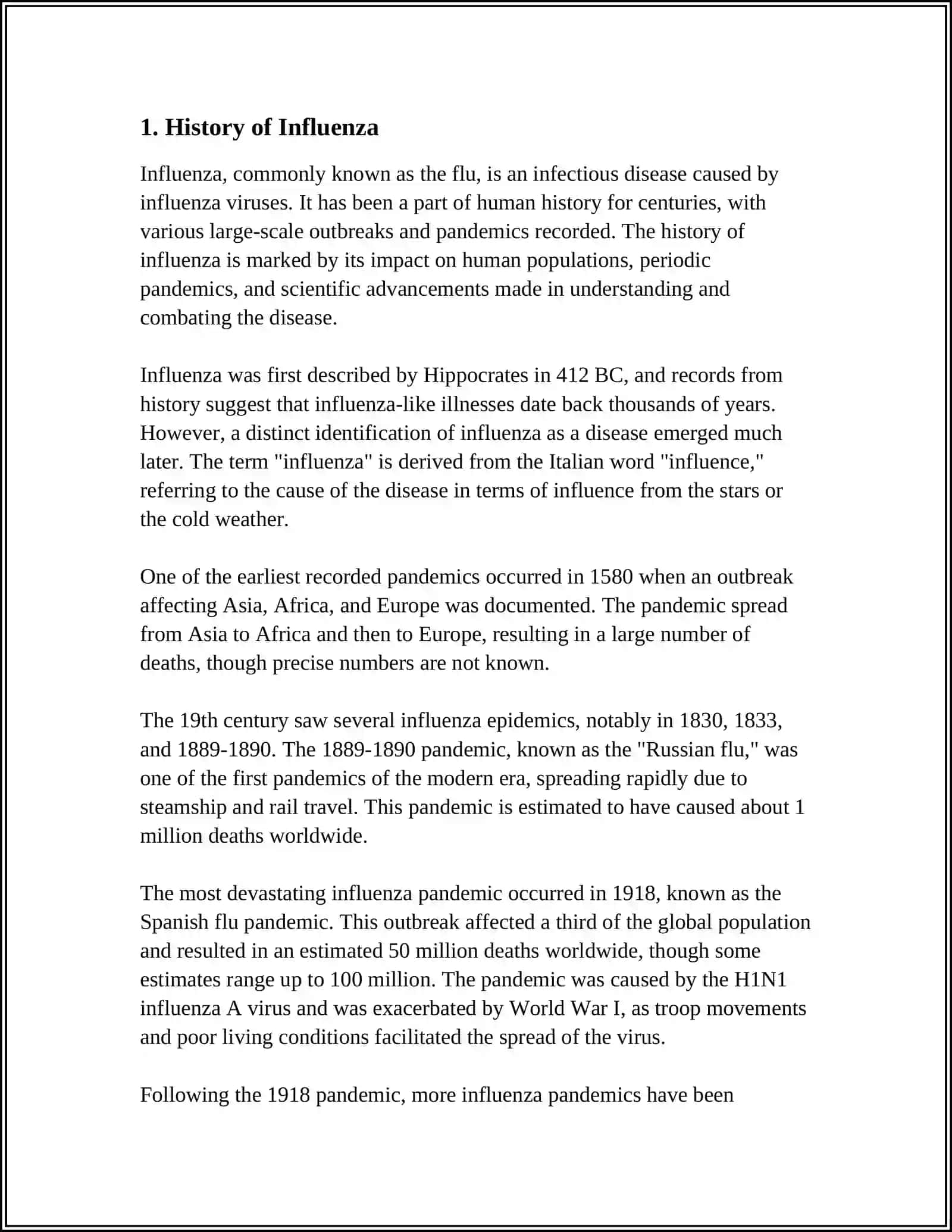 Referat: INFLUCNZA 3