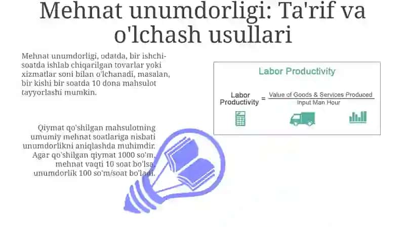 Mexnat unumdorligi - iqtisodiy o'sish omili sifatida 3