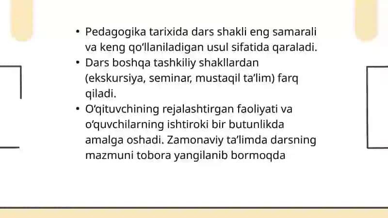 DARS- TÁLIMNING ASOSIY SHAKLI SIFATIDA 3