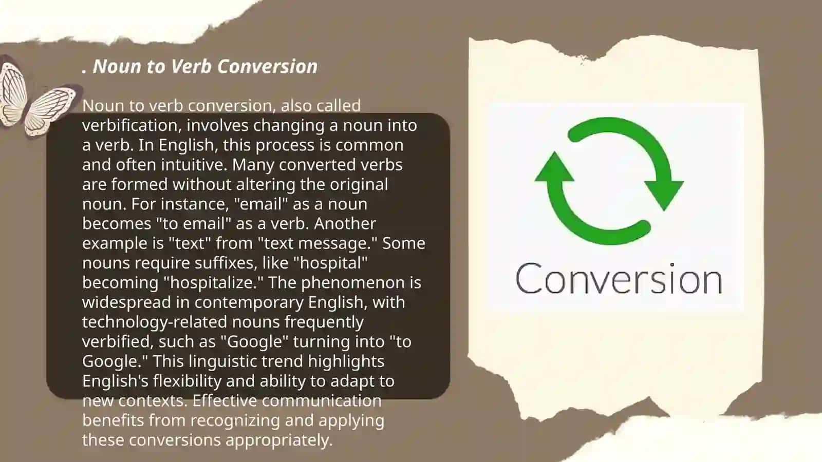 Conversion in word formation 3