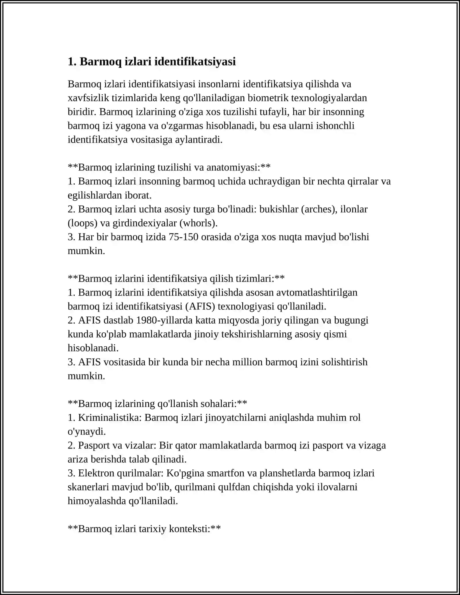 KRIMINALISTIK IDENTIFIKATSIYA 3