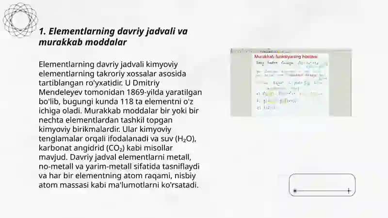 Murakkab moddalar xossalarining davriy o'zgarishi 3