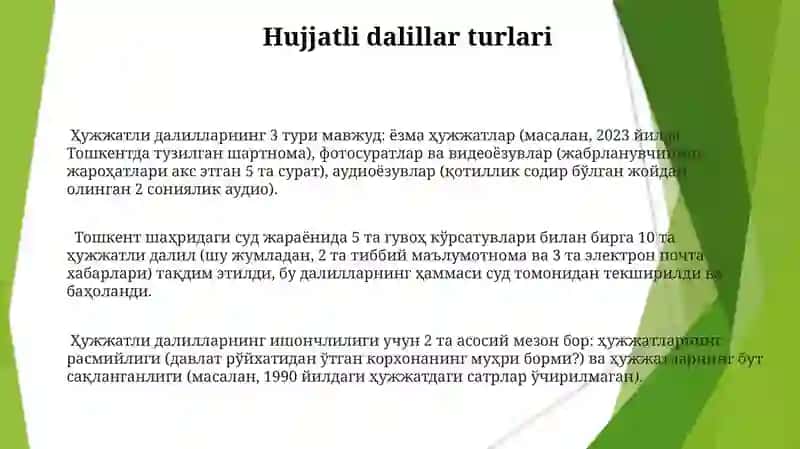 Ish hujjatlari va ularga qo‘yiladigan asosiy talablar 3