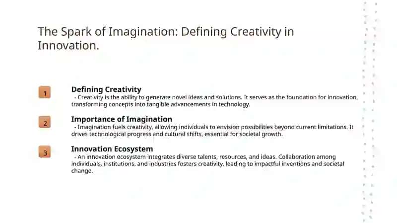 The Role of Creativity in Innovation 3