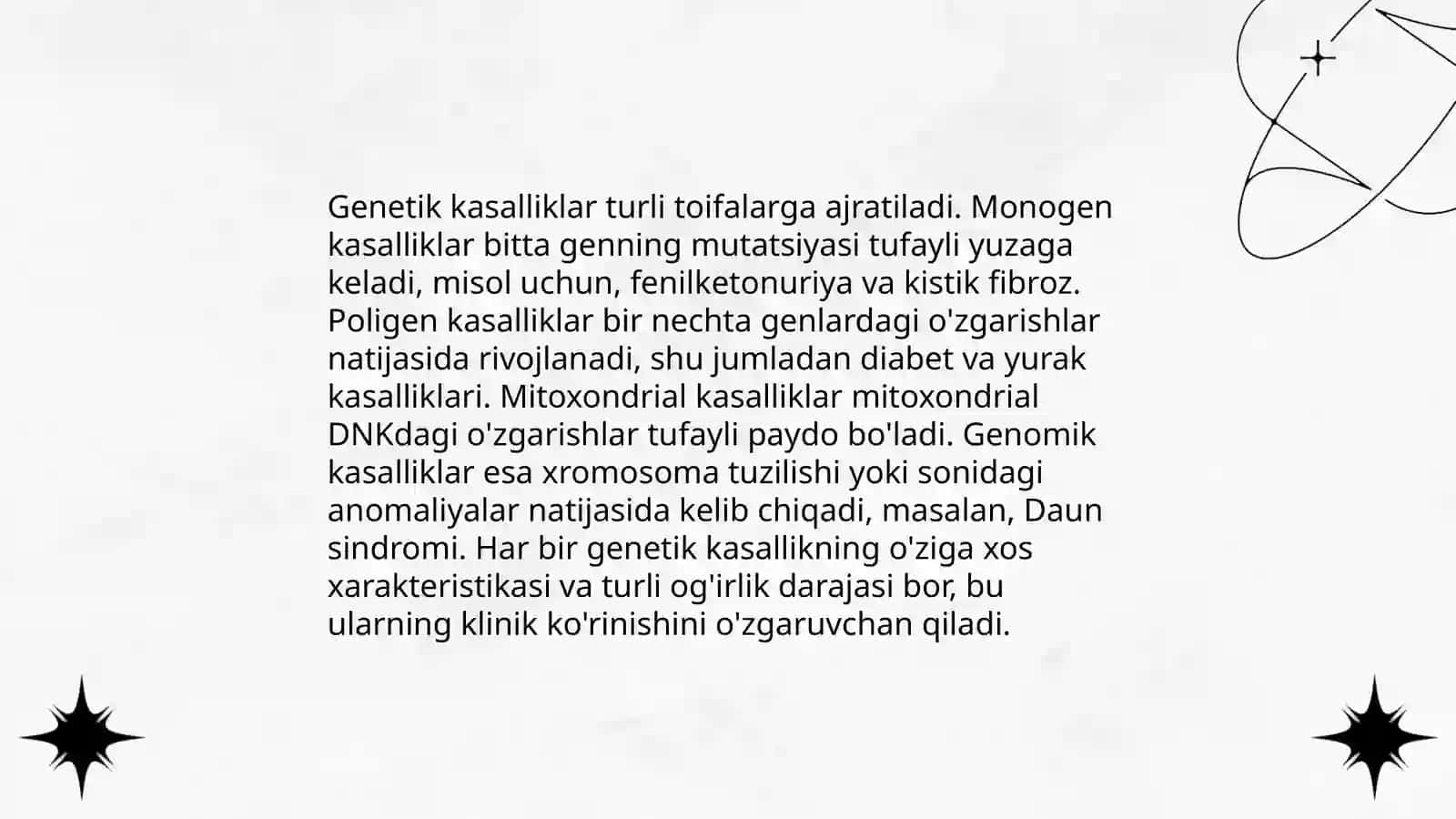 Gen kasalllklari 3