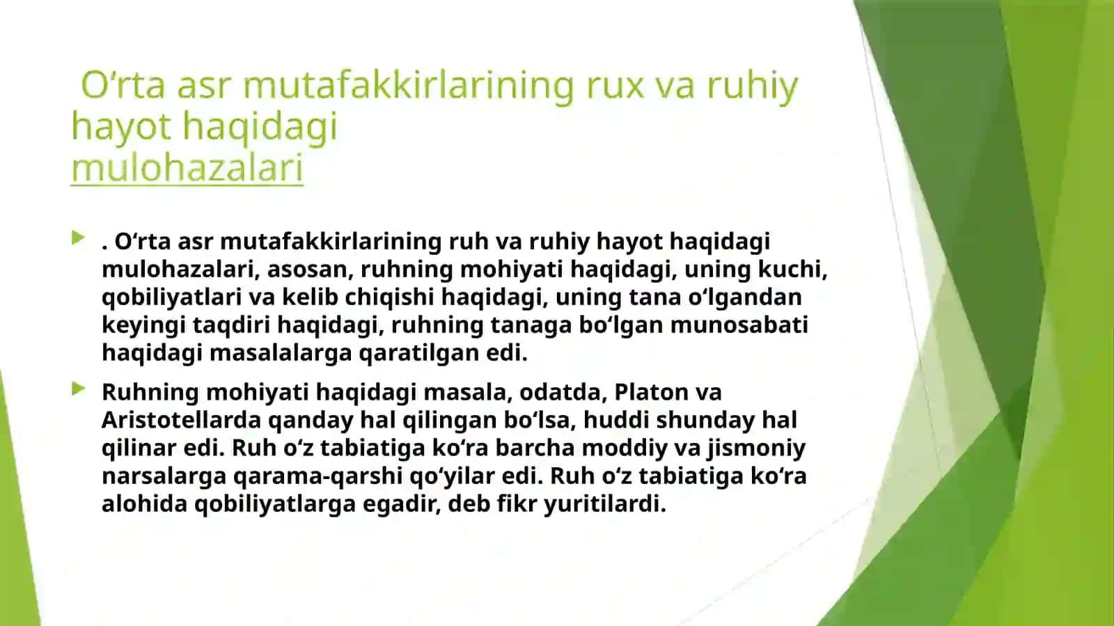 O`rtaasrlar dа psixоlоgiya muАmmоlаri 3