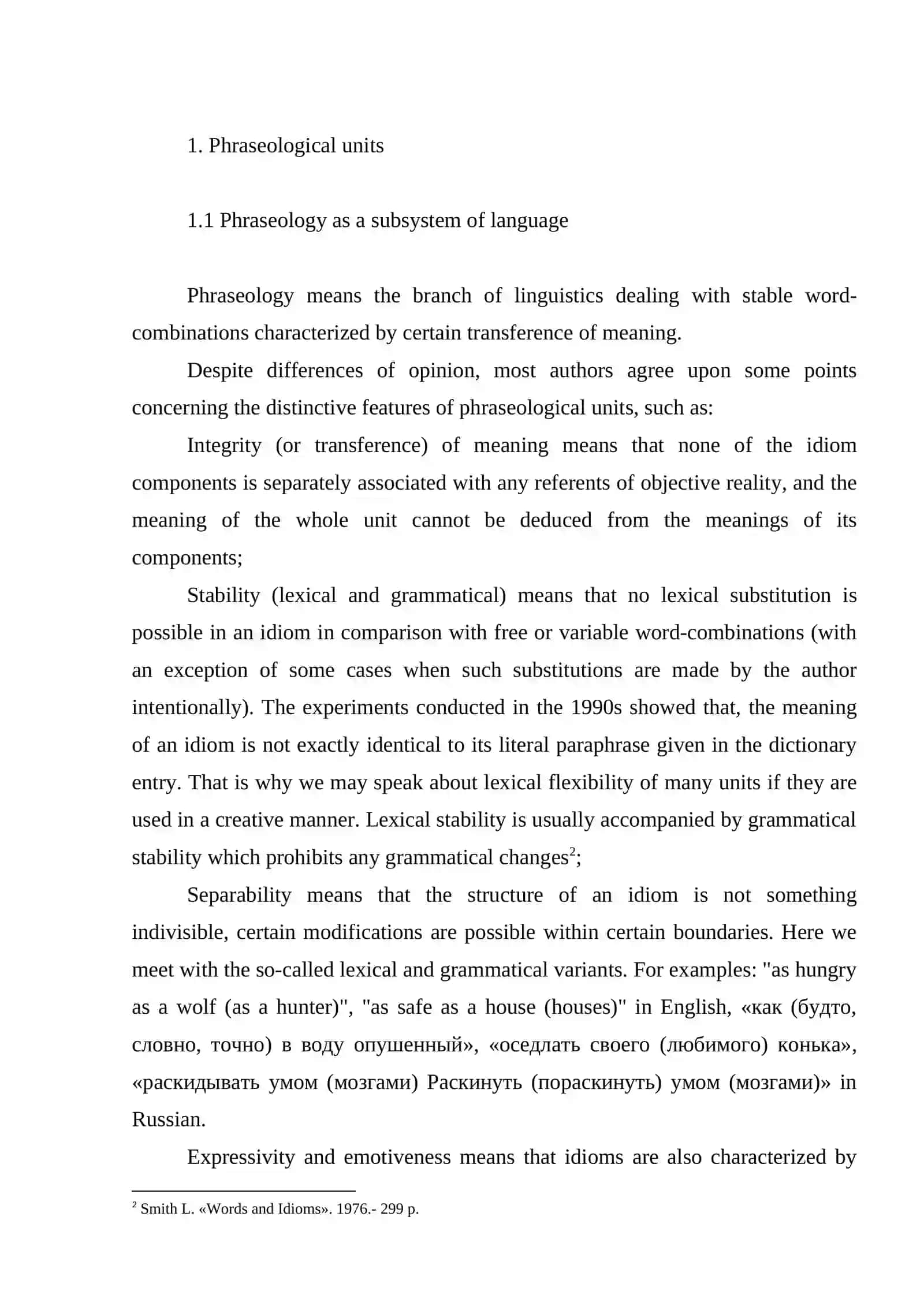 LINGUOCULTURAL ASPECT OF PHRASEOLOGICAL UNITS 3