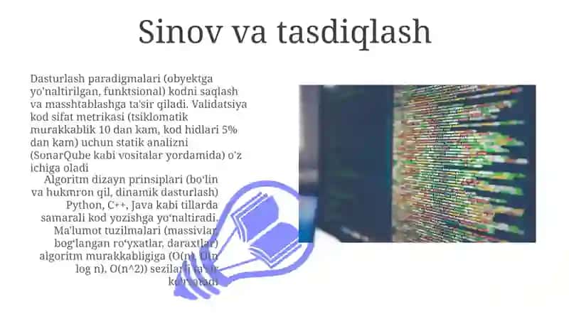 Algoritmlashtirish va dasturlash asoslari 3