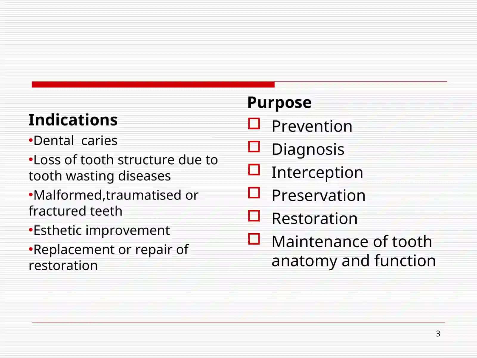 Operative Dentistry 3