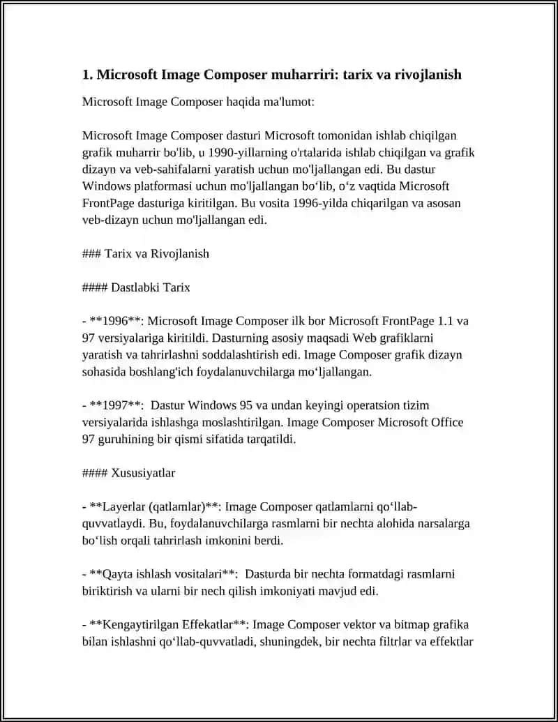 MICROSOFT IMAGE COMPOSER MUHARRIRI 3