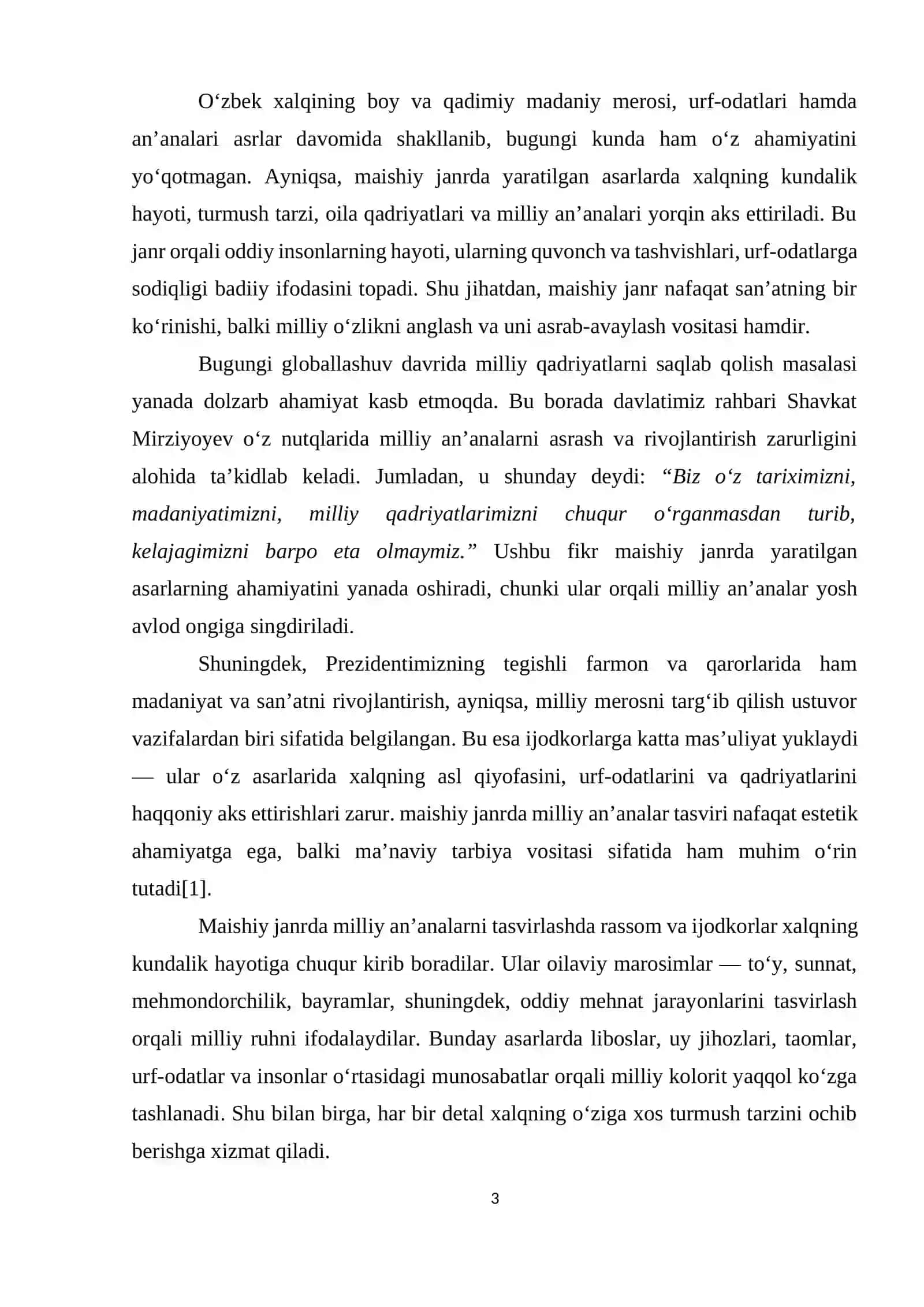 Mаishiy jаnrdа milliy аn’аnаlаrimiz mavzusida kompozitsiya chizish metodikasi 3