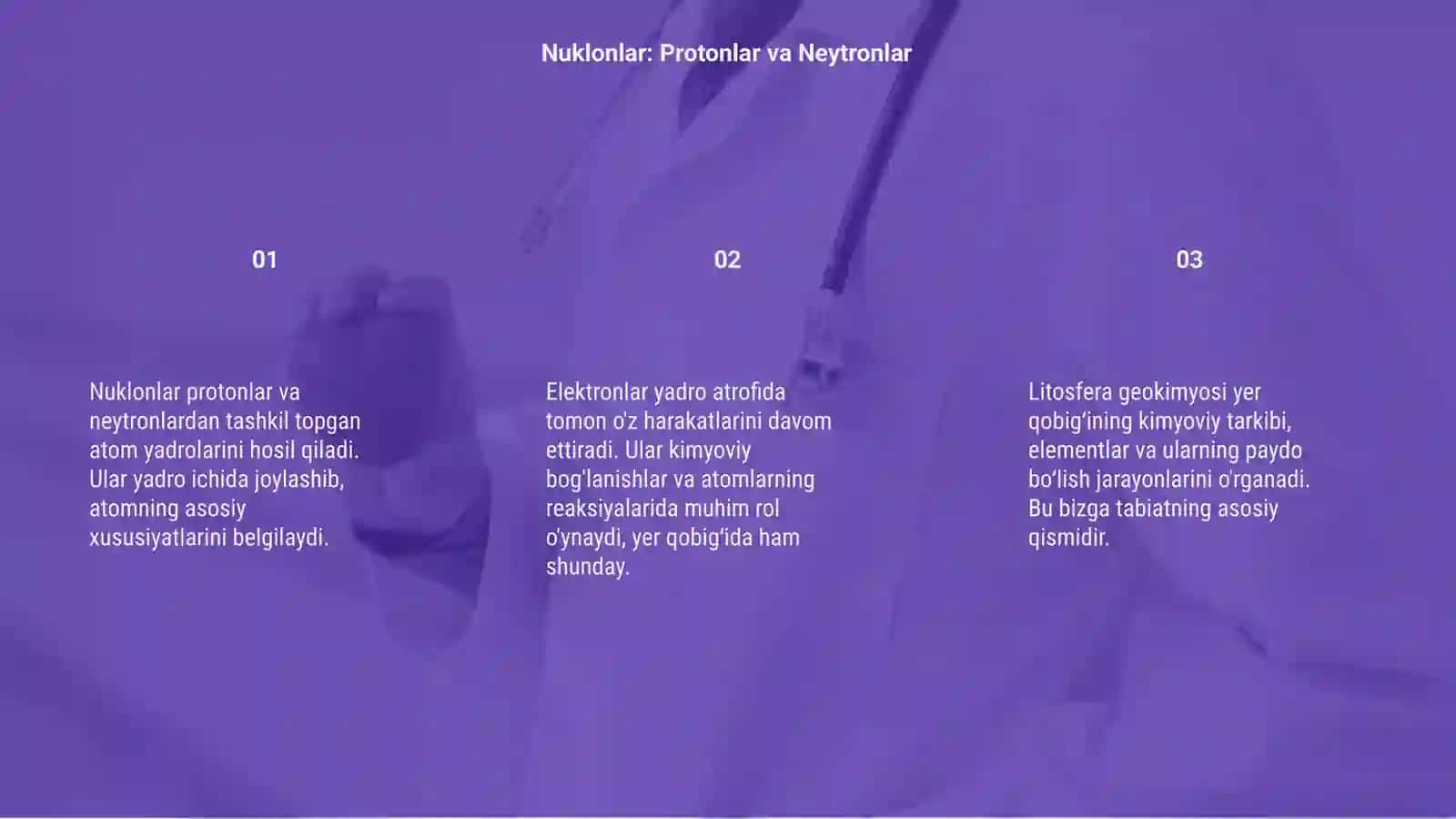 Nuklonlar (proton, neytron) 3