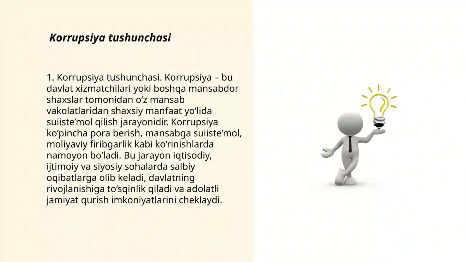 Korrupsiya tushunchasi va uning mazmun mohiyati 3