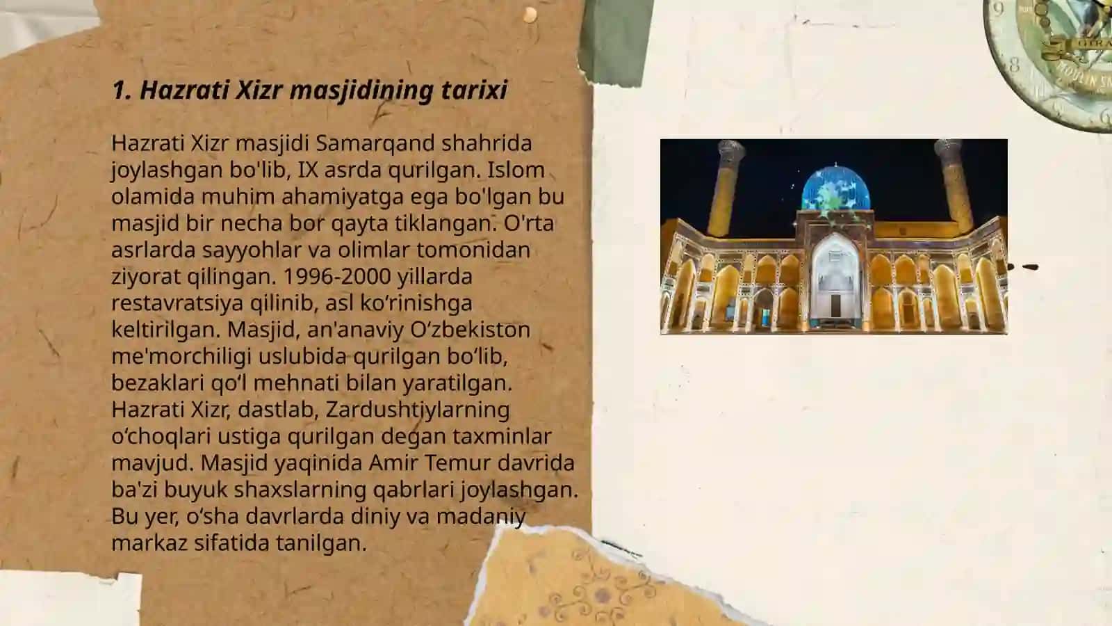 Hazrati Xizr masjidi 3