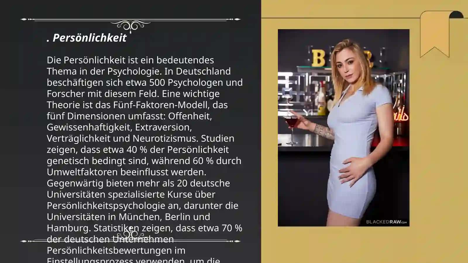 Persönlichkeit 3
