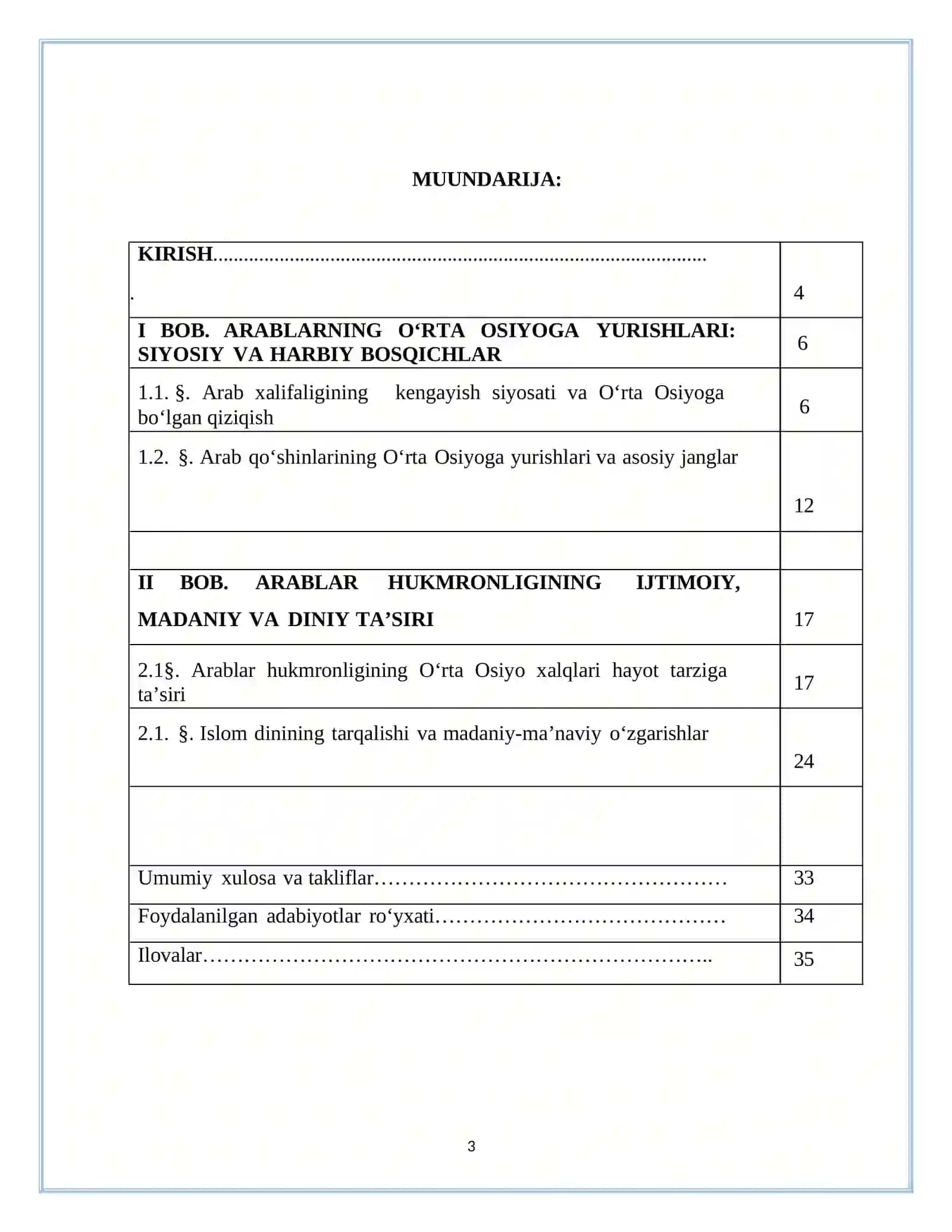 O‘rta Osiyoning arablar tomonidan bosib olinishi 3