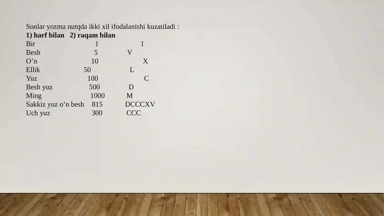 SON SO’Z TURKUMI 3