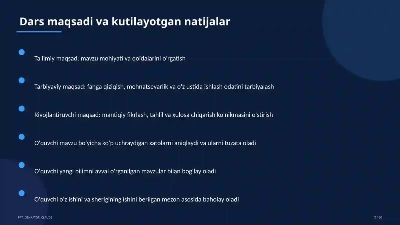 Odam organizmining tuzilishi: to'qima va organlar (8-sinf) 3