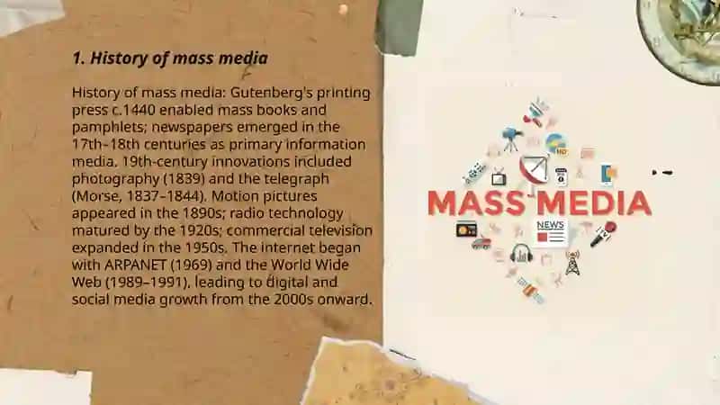 Mass media 3