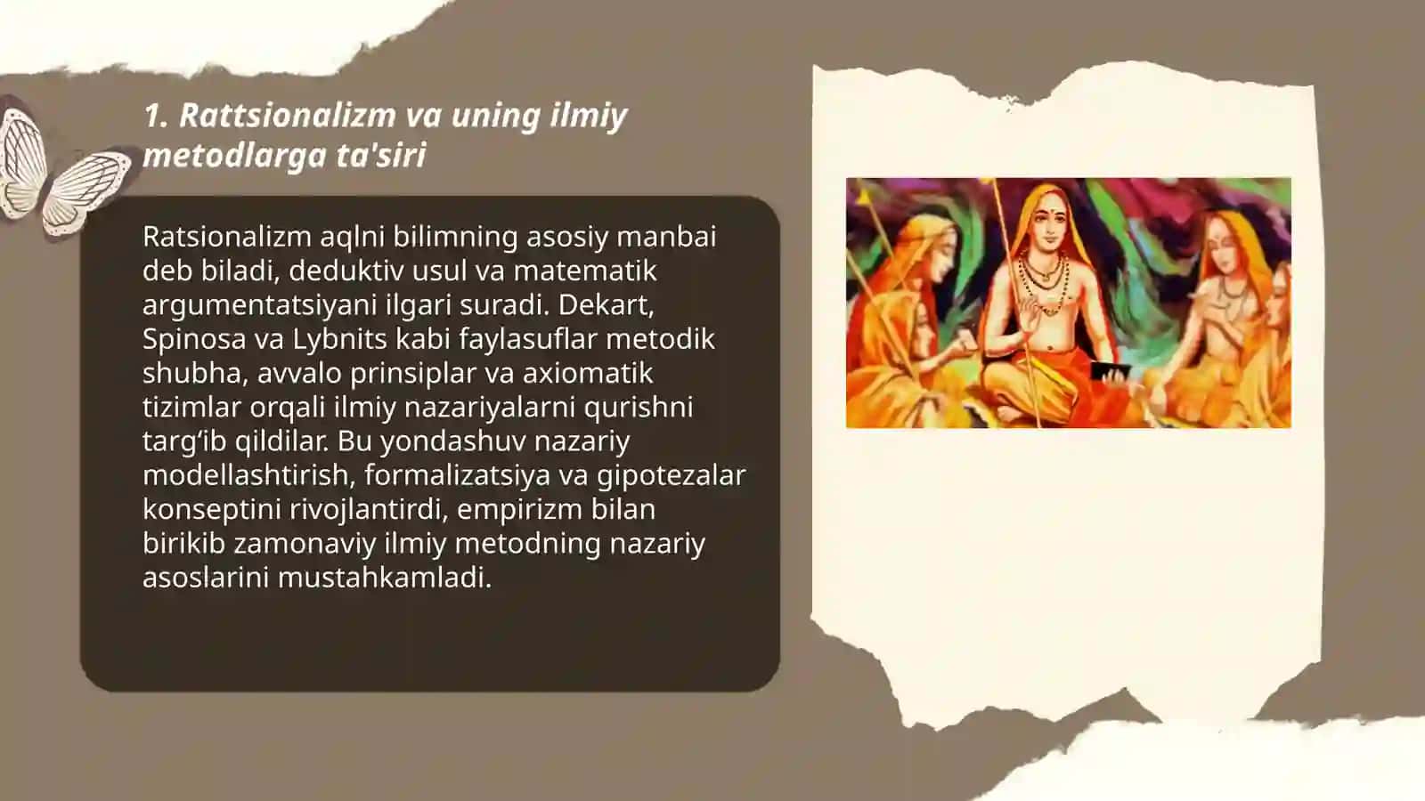 Gʻarb falsafasining ustuvor yoʻnalishlari va ularning fan taraqiyotiga ta'siri 3