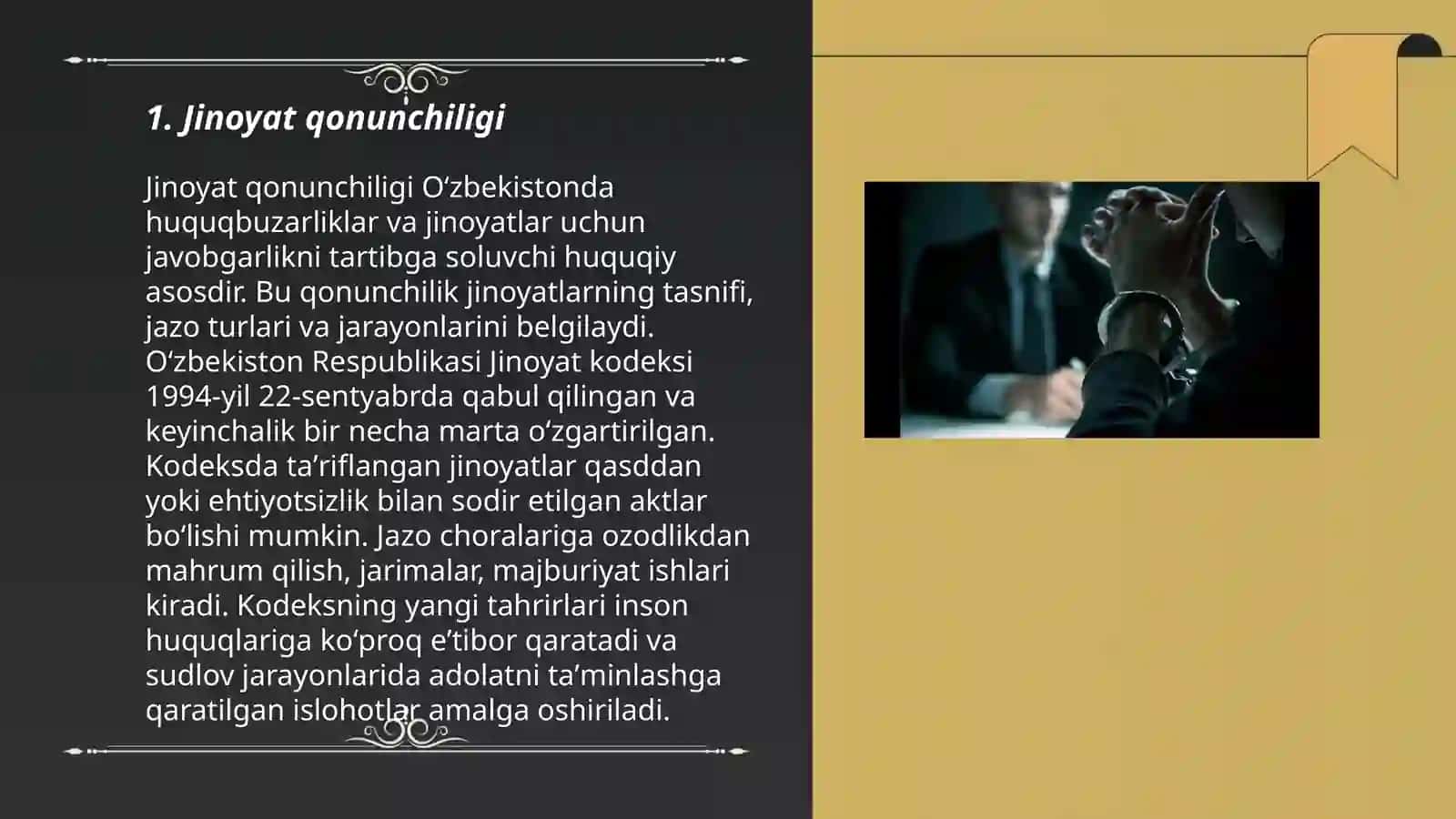 Jinoyat qonunchiligi 3