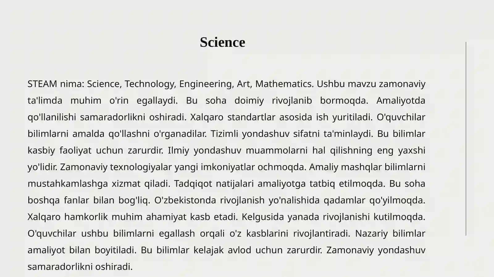 STEAM TA'LIM 3