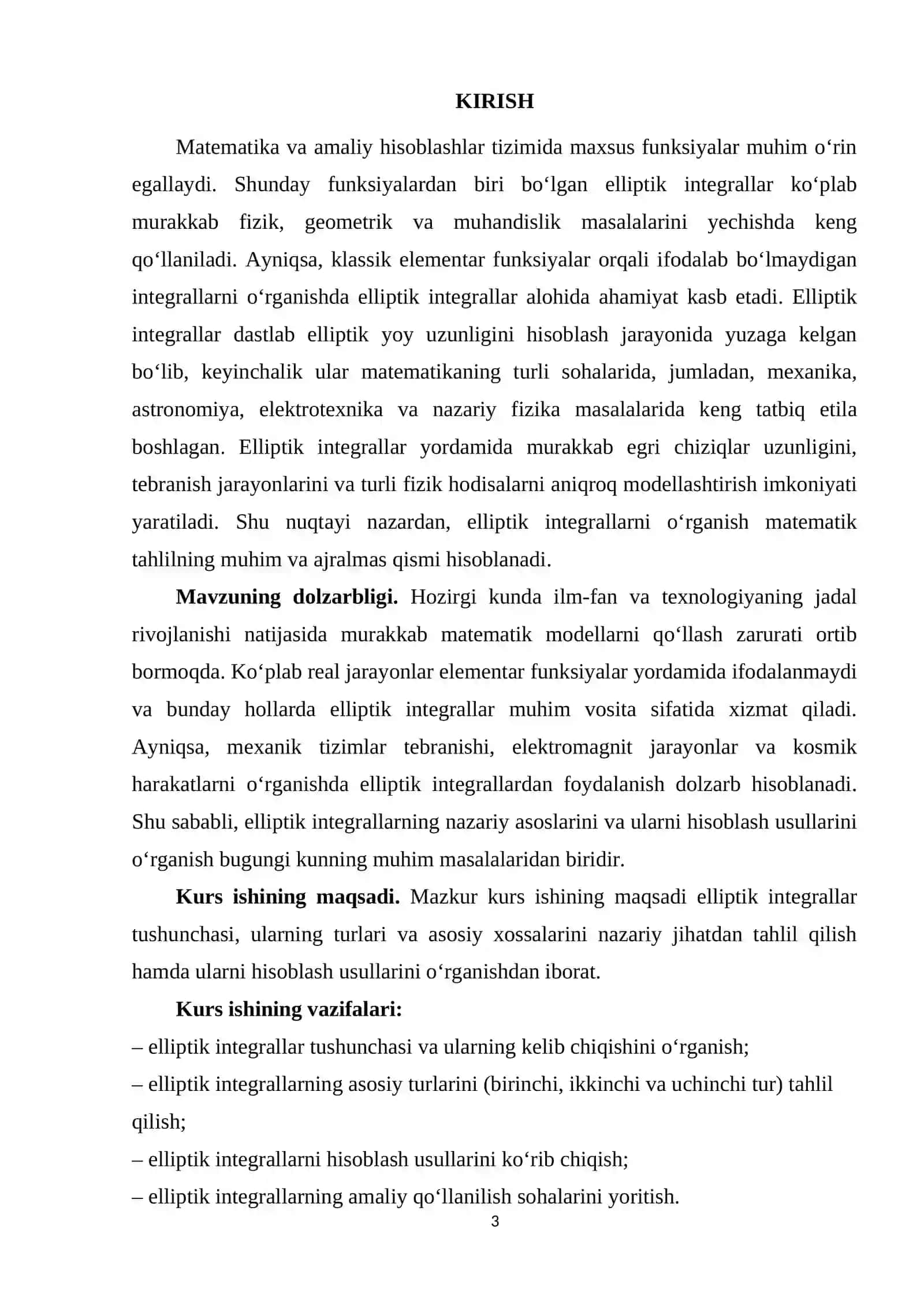 Elliptik integrallar 3