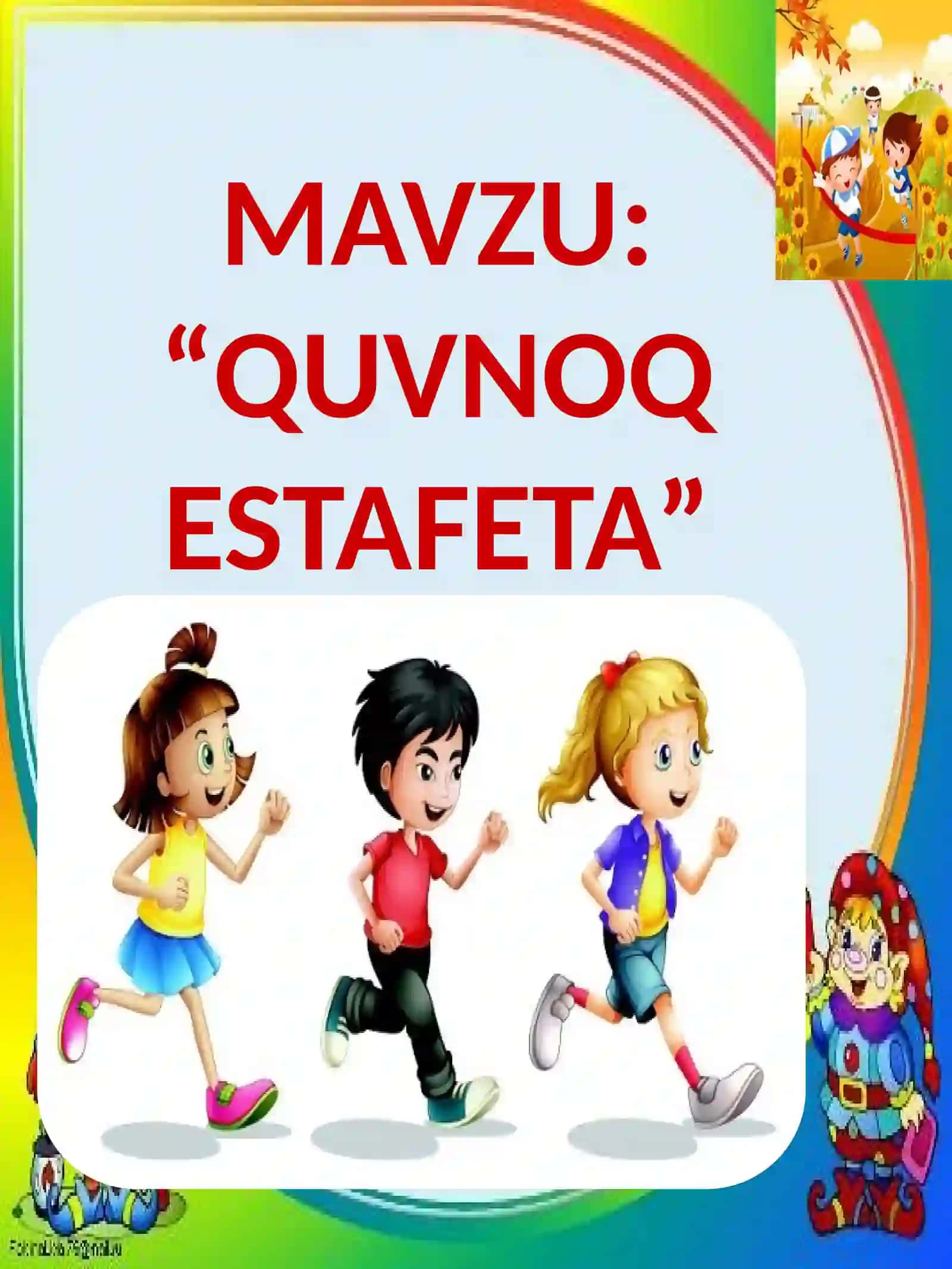 QUVNOQ ESTAFETA 3