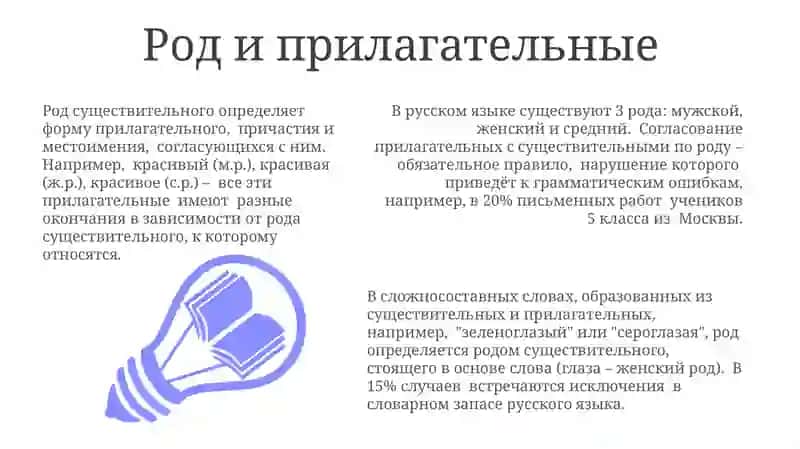 Определение рода существительных: основные принципы 3