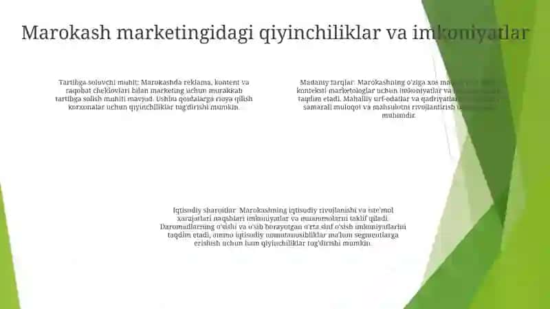 Marokash Davlati Marketingi 3