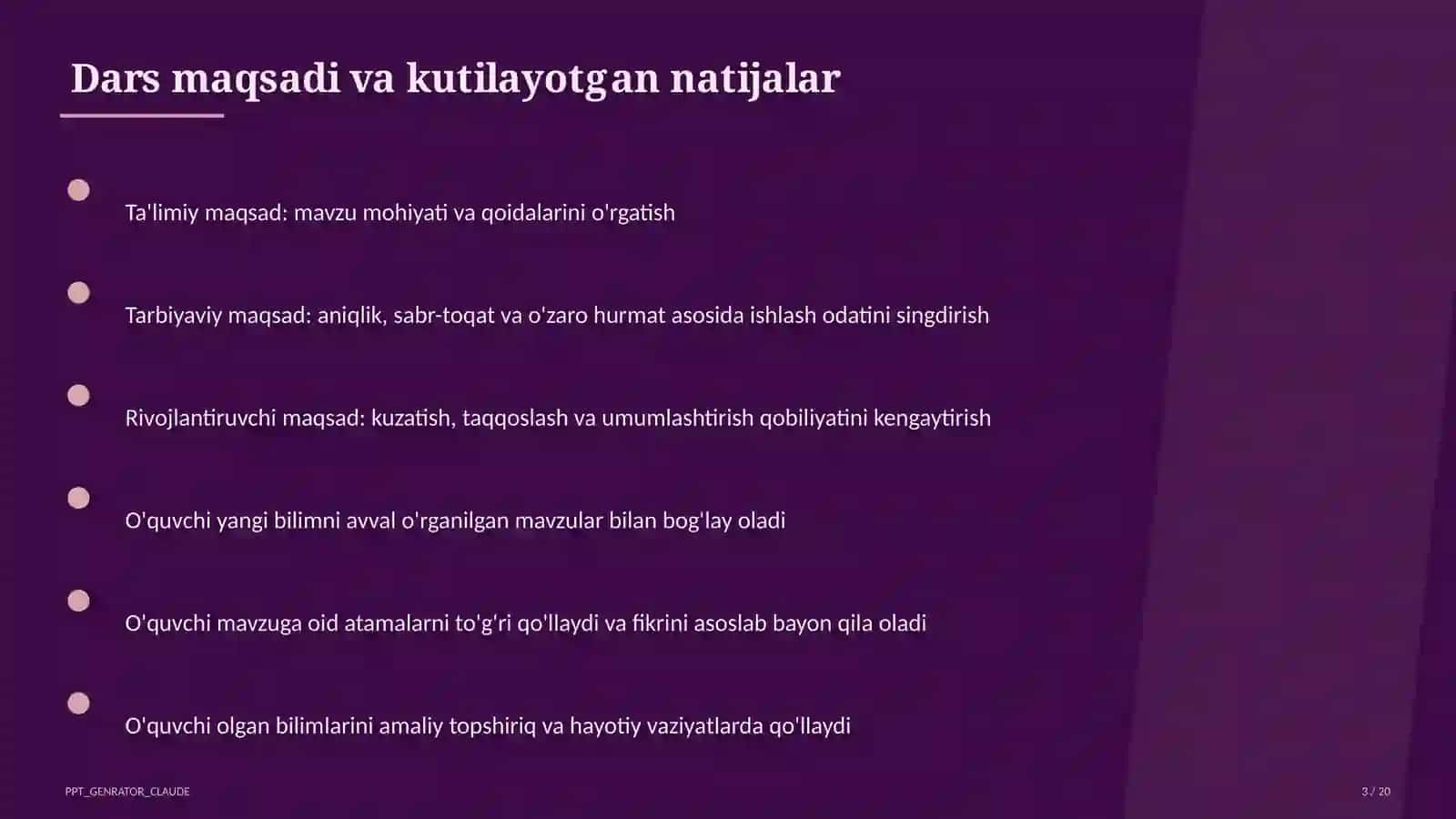 Gapning ikkinchi darajali bo'laklari (8-sinf) 3