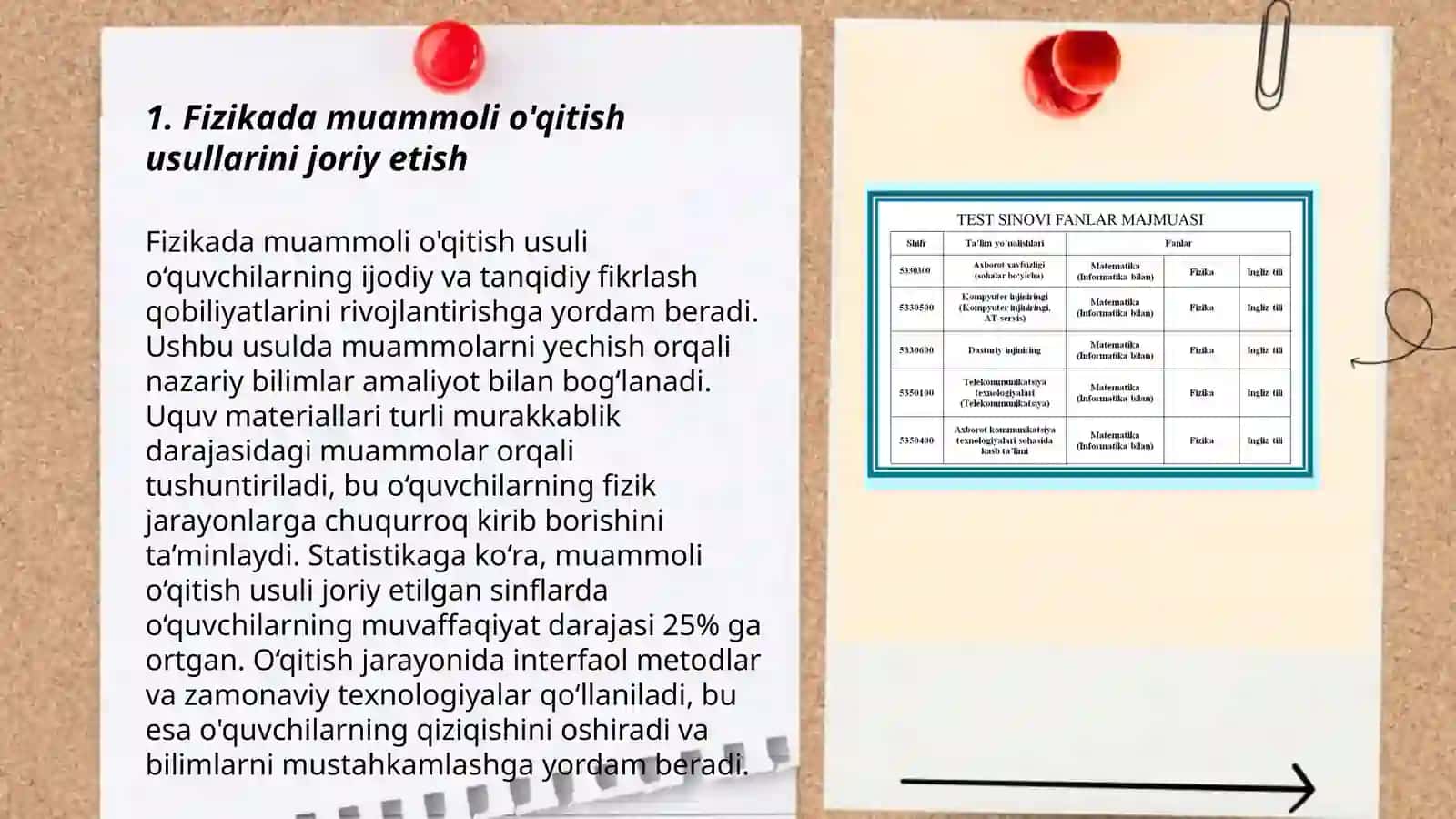 Fizika va astronomiyani oʻqitish 3