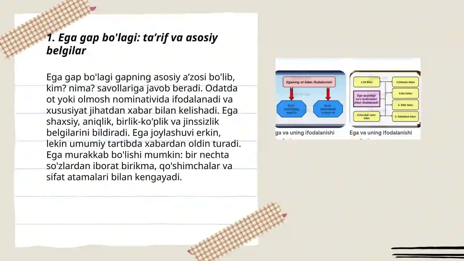 Ega gap bo'lagi. Islomova Maloha, Jo'rayeva Quraloy 3