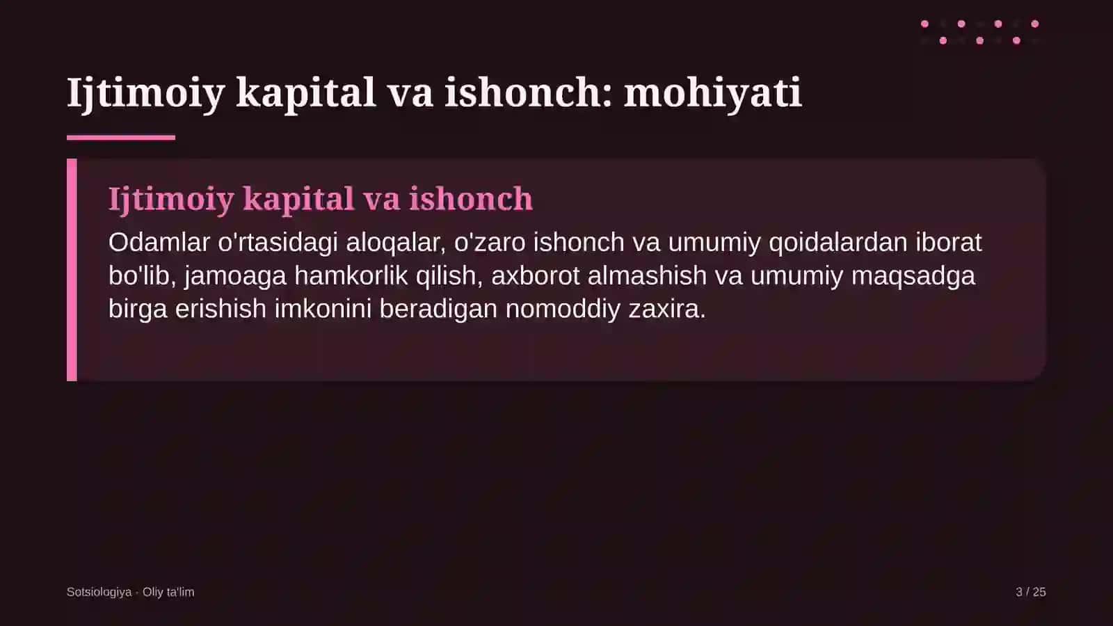 pillachilikda ijtimoiy kapital va ishonch 5284 3