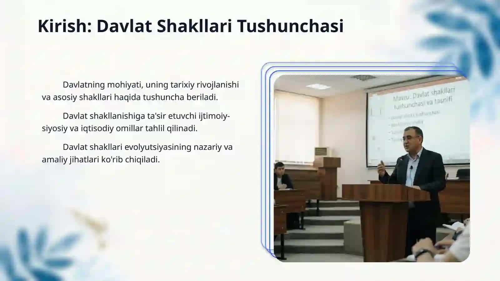 Davlat shaklari funksiyasi 3
