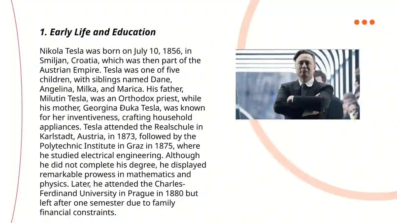 Nikola Tesla's Early Life and Education 3