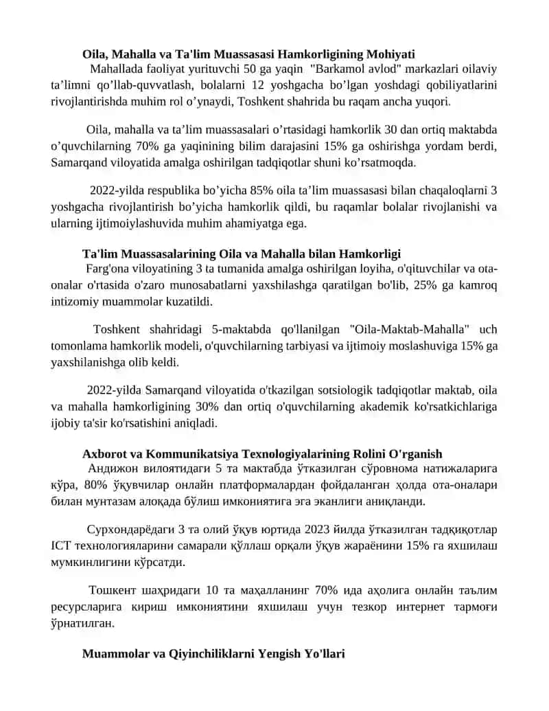 Oila, mahalla va ta’lim muassasasi ijtimoiy-pedagogik hamkorligi 3