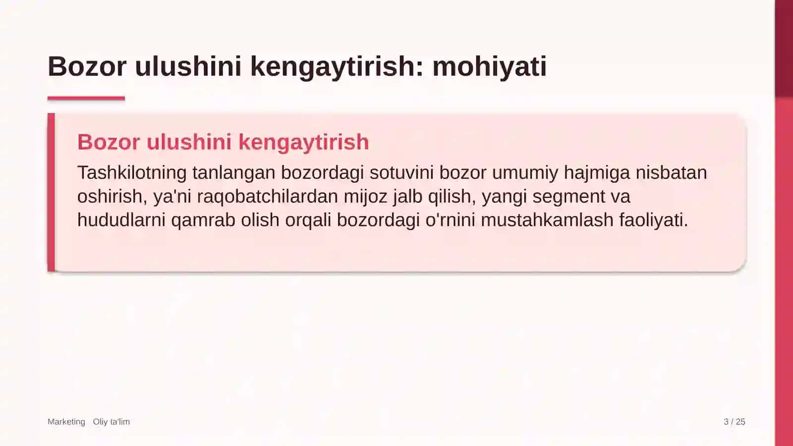 Yuqori tezlikdagi temir yo'l qatnovida bozor ulushini kengaytirish 3