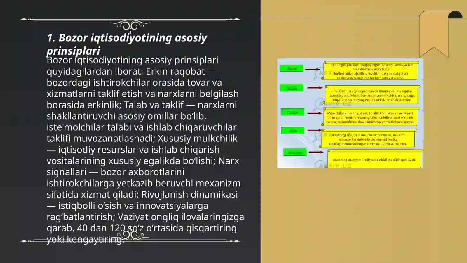 Bozor iqtisodiyotning ijtimoiy yo'naltirilganigi va uning O'zbekistonga xos xususiyatlari 3